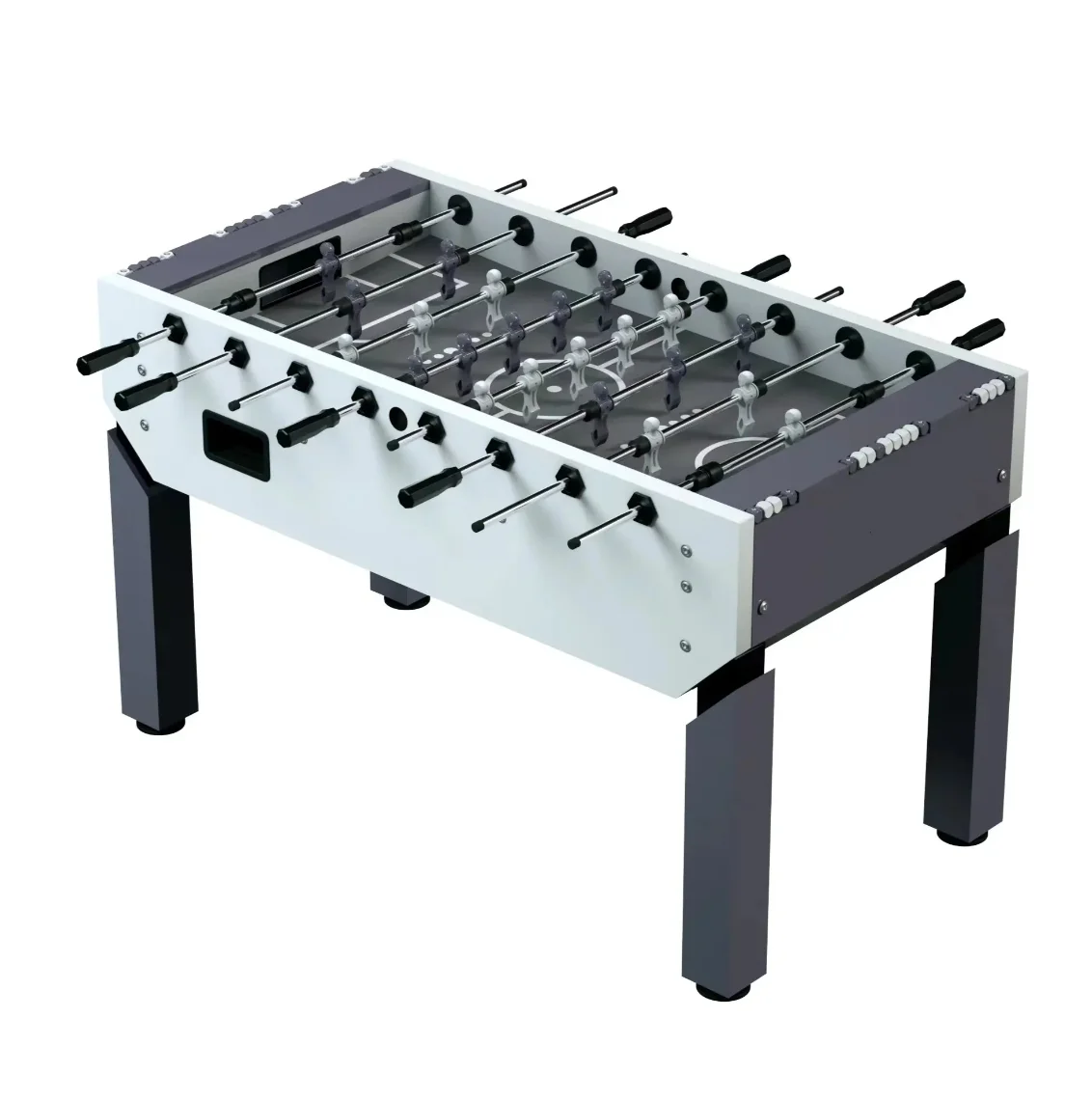 

High Quality Black Classic Foosball Table World Championship Parent-Child Sports Coin Operated Football Direct from China