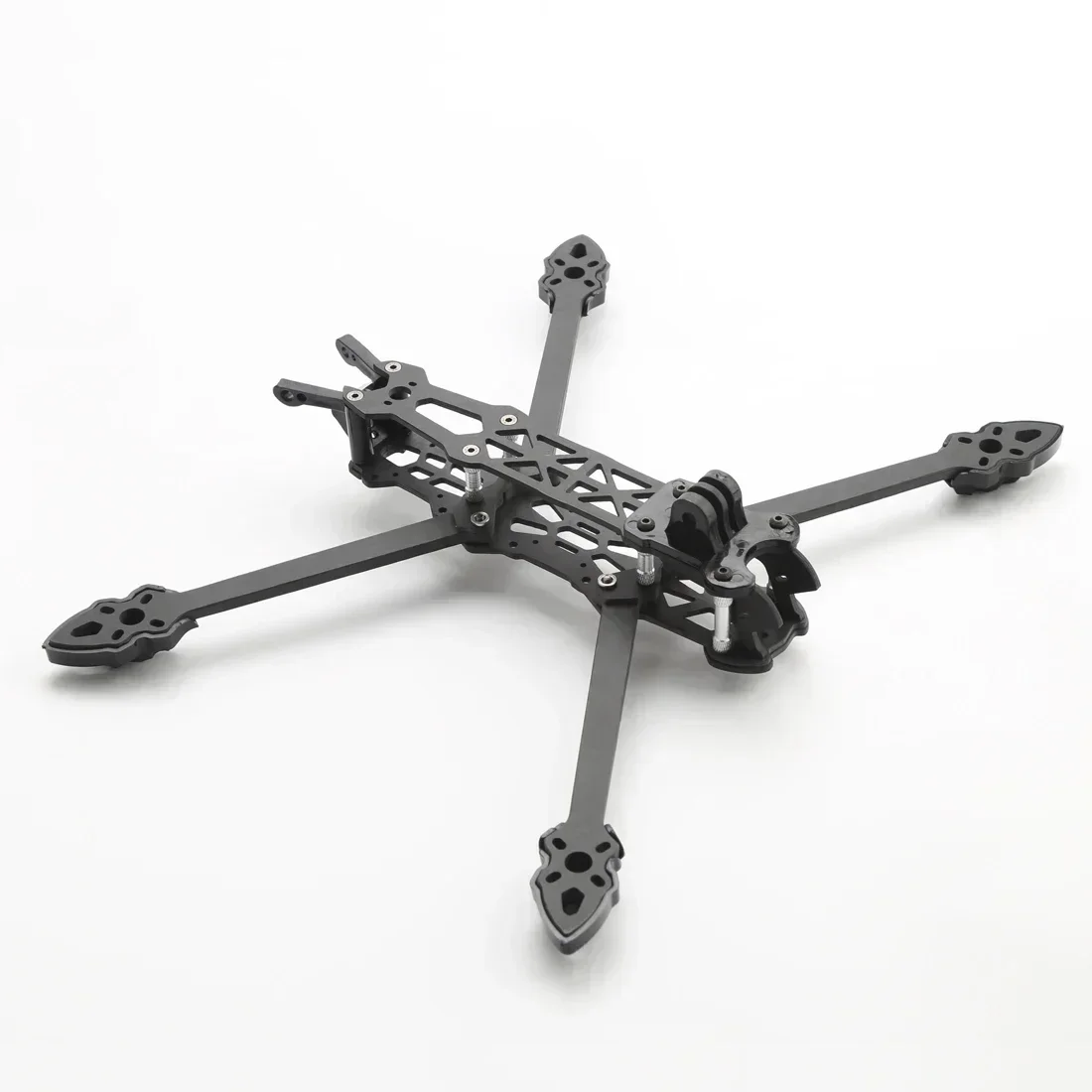 Marco fibra de carbono Mark4, 5 pulgadas, FPV, 225mm, distancia entre ejes, brazo de 5mm, marco de largo alcance para cuadric