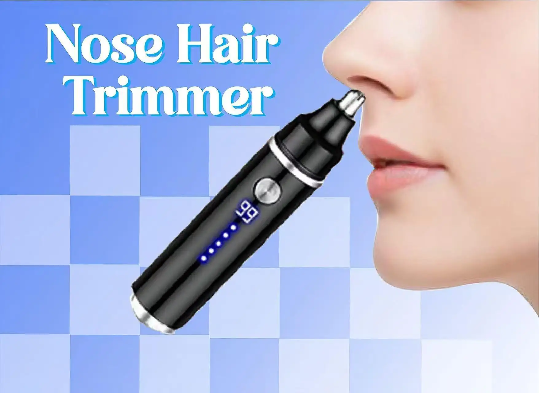 

Автоматический триммер для волос в носу, электрический перезаряжаемый для мужчин и женщин, средство для удаления волос в носу