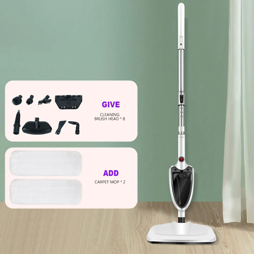 High temperature steam mop household electric multi-function vacuum cleaner two in one mop cleaner