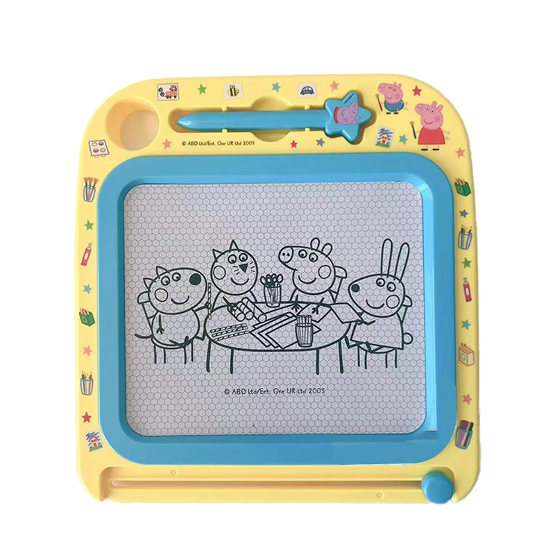 Peppa Pig Children's Drawing Board Magnetic Writing Board Baby Graffiti Painting Early Childhood Toy For Kids Birthday Gifts Toy