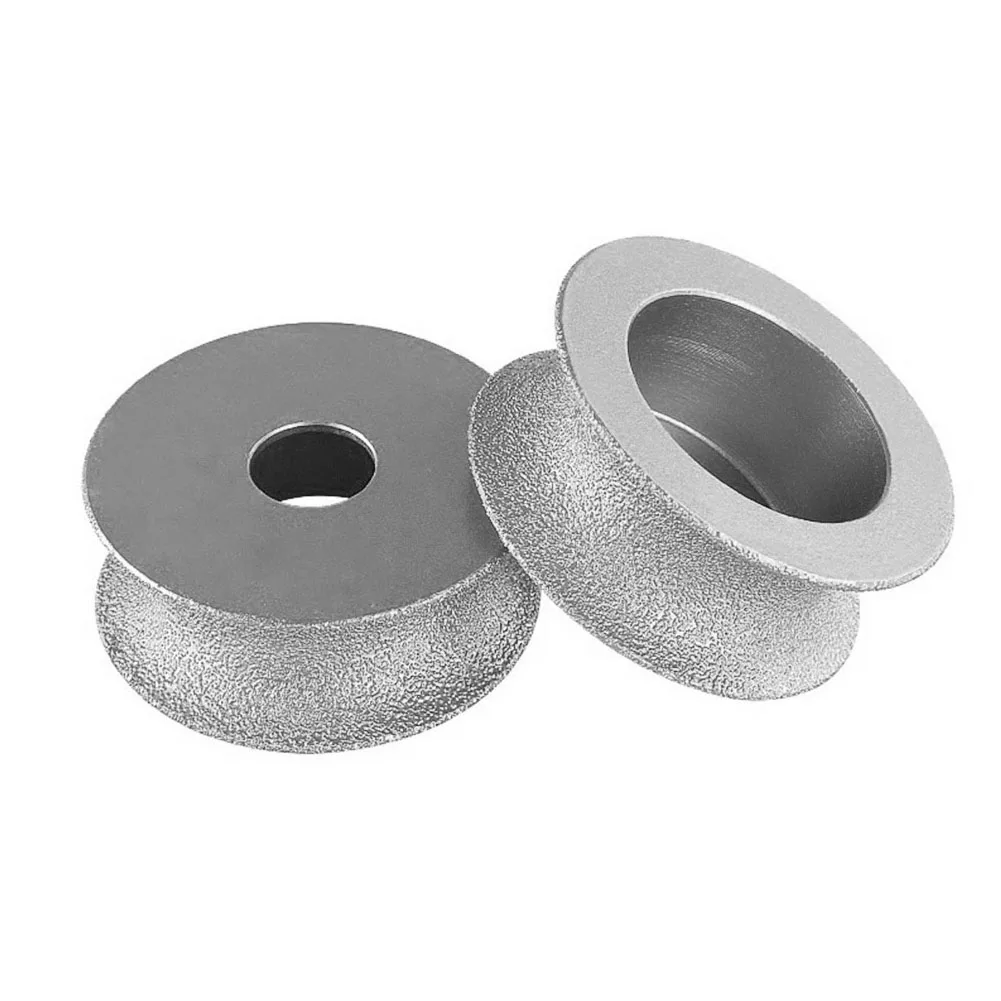 3-Zoll-Schleifscheibe Demi-Bullnose-Schleifscheibe zur Dekoration Präzises Schleifen Verschleißfester gelöteter Diamant
