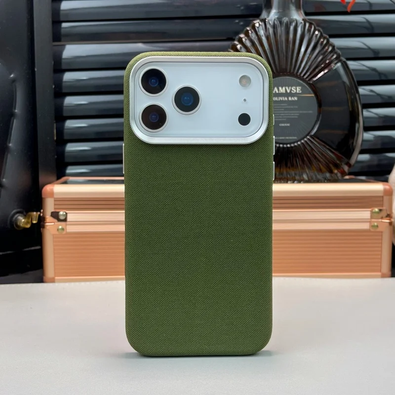 High Quality Original Tech Woven Phone Case For IPhone 17 16 15 Pro Max For Magsafe Invisi