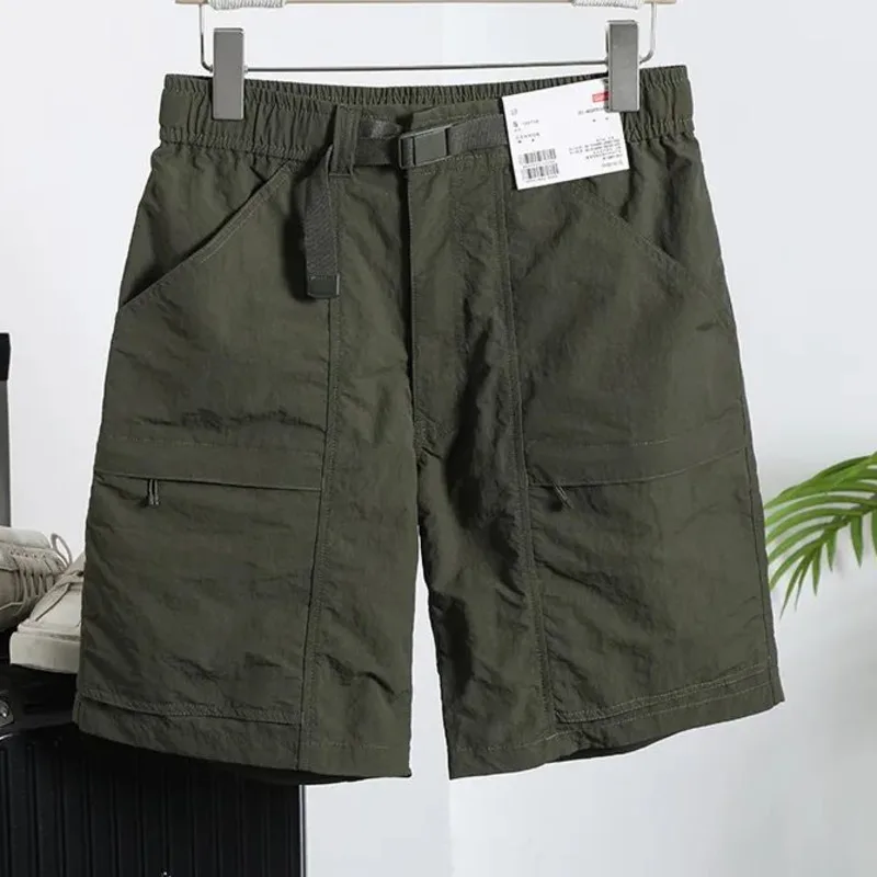 ملابس عمل صيفية للرجال لعام 2025، رياضية وترفيهية، سريعة الجفاف، قابلة للتنفس ومقاومة للماء، شورت بخمسة بوصات #4