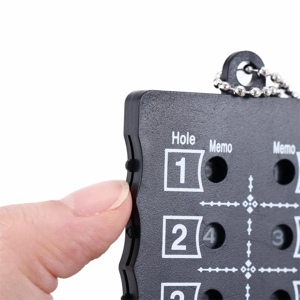 Durable Training Aids Scoring Keeper 18 Hole Stroke Putt Score Counter Score Counter Golf Shot Count Stroke Score Card