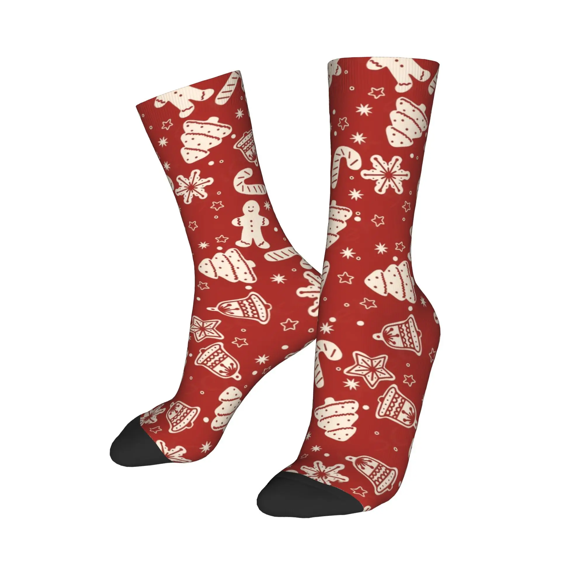 منقوشة وعطلة عيد الميلاد جوارب الرجعية الجوارب الرجال تنفس الجوارب الشتاء في الهواء الطلق مخصص المضادة للانزلاق الجوارب هدية