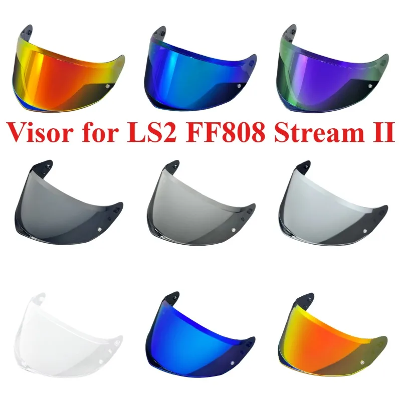 Visor for LS2 FF808 Stream II Face Shield Helmet Lens Visera Casco Moto High Quality Windproof Durable Accessories UV Protection