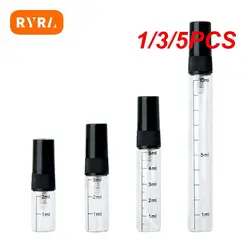 透明ミニ香水供給ガラススプレーボトル,多機能,分割,2ml,3ml,5ml,10ml, 1 3,5個