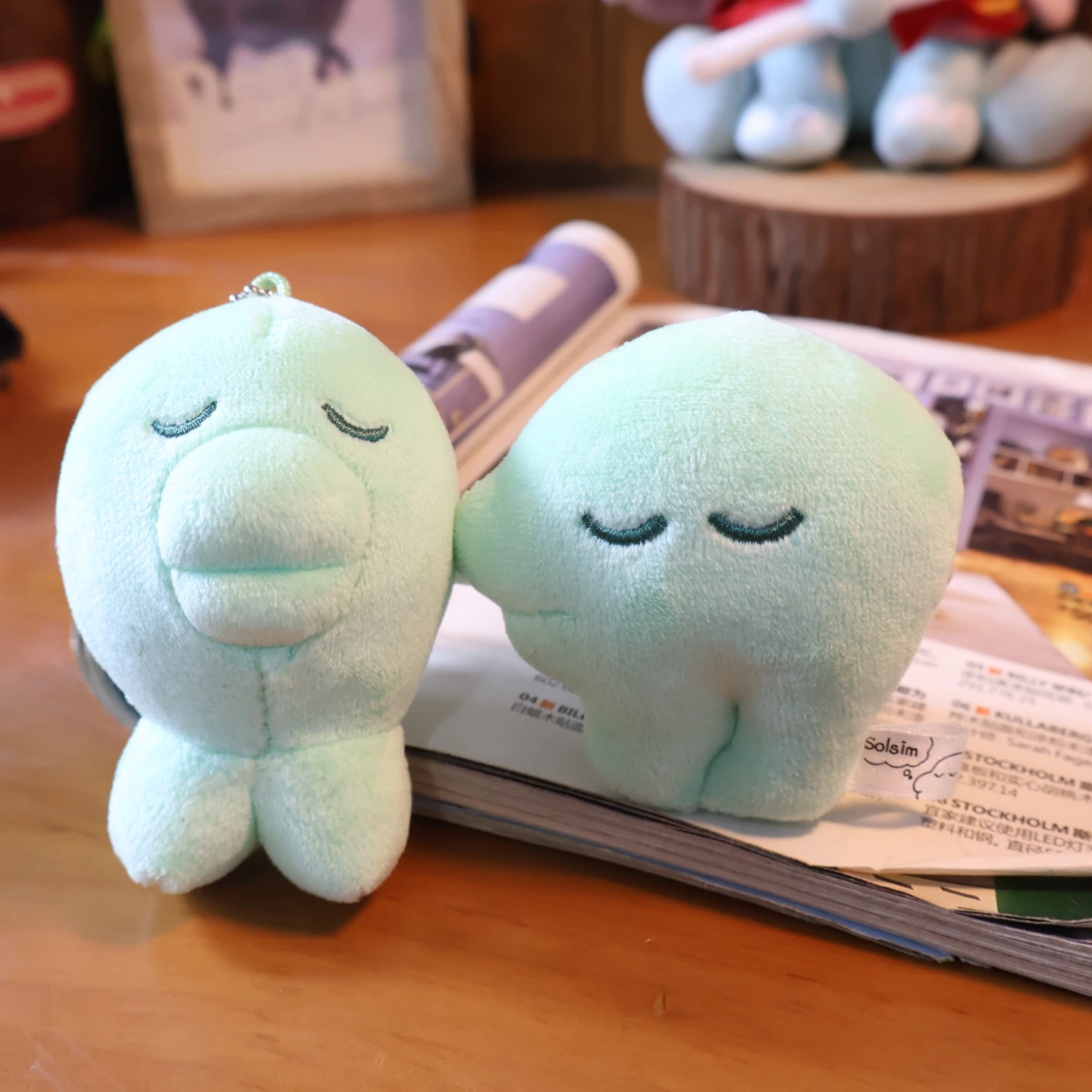 

Ручная роспись иллюстраций, милая плюшевая кукла SolSeil, кулон для творческой личности