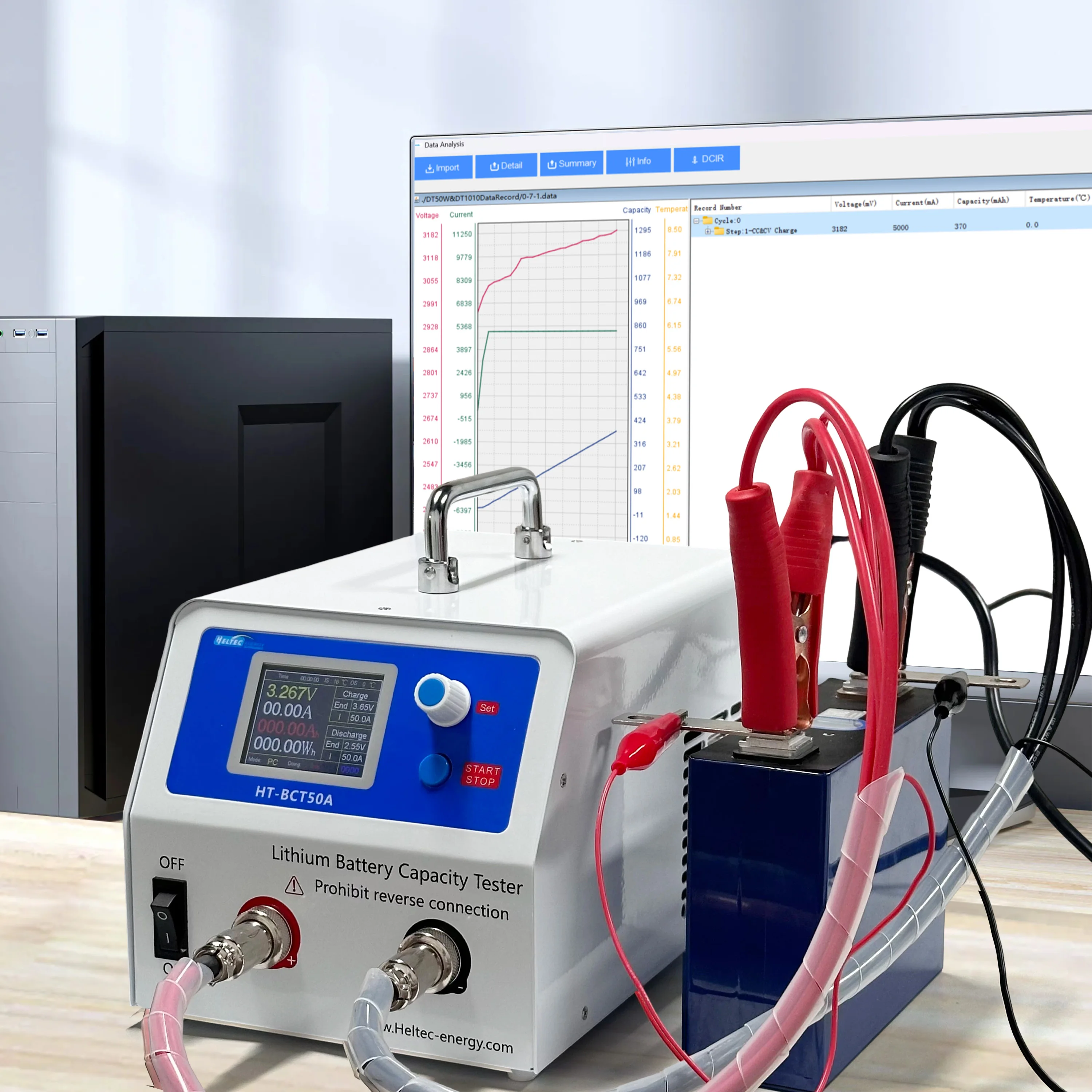 Heltec Energy Tek Kanallı 50A - Battery Load Tester incelemesi ve fiyatı