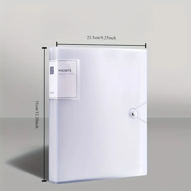 Portfolio Binder with Plastic Sleeves, Pocket Portfolio Folder with Clear Sheet Protectors, Scrapbooking Storage 3
