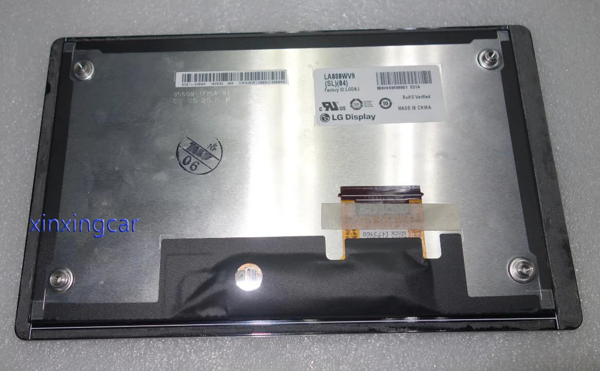 

8" LCD DISPLAY With touch screen LA080WV9-SL02 LA080WV9-SL04 LNM1880NMQL