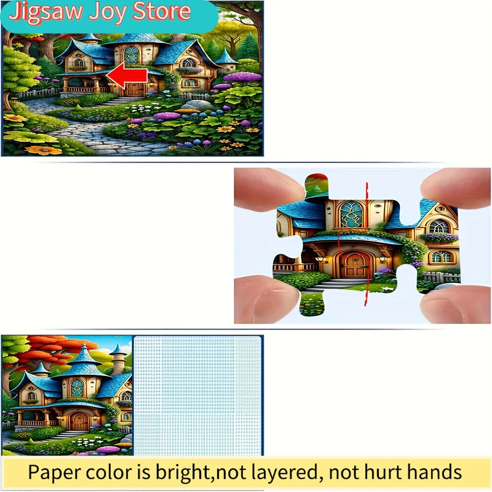 500 or A Adult Puzzle for Adults - Challenging Large 500/A with Complex Patterns, Family Game Night for /Christmas/Holiday Gif