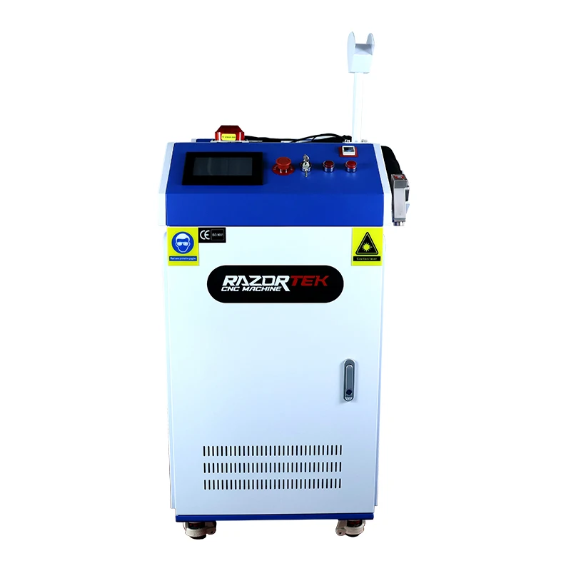 SUPLASER High cost-effective 1500W Authentic Raycus Rust Removing Metal Surface Fiber Laser Cleaner For Steel, Metal, AL