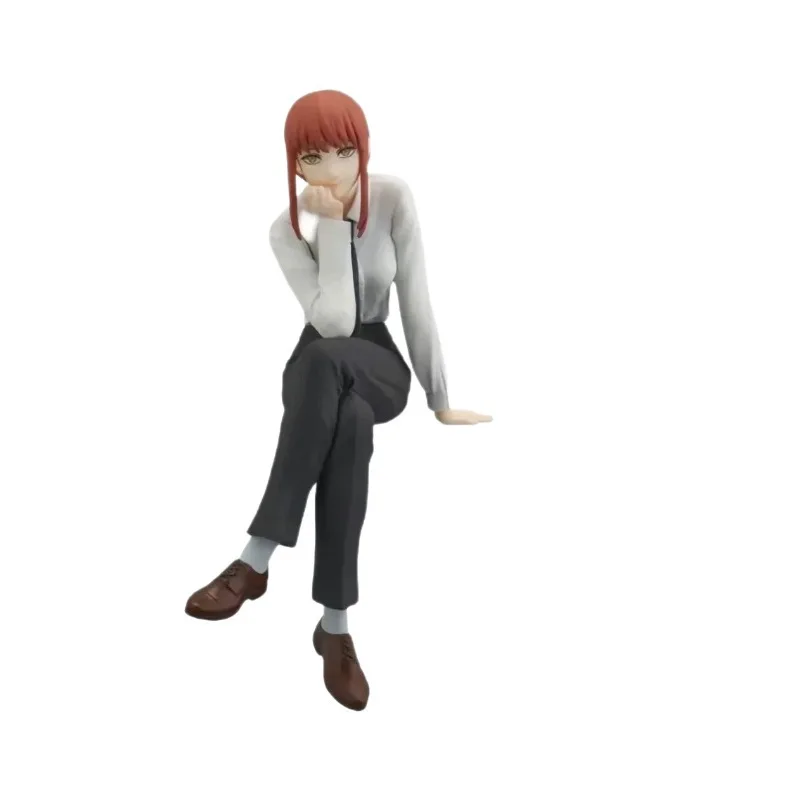 Figuren-Set „Chainsaw Man“, Makima, Anime-Figur, 14 cm, Noodle-Stopper-Modell, Spielzeug für Mädchen, Geburtstagsgeschenke, Dropshipping, schneller Versand. – Detail 3
