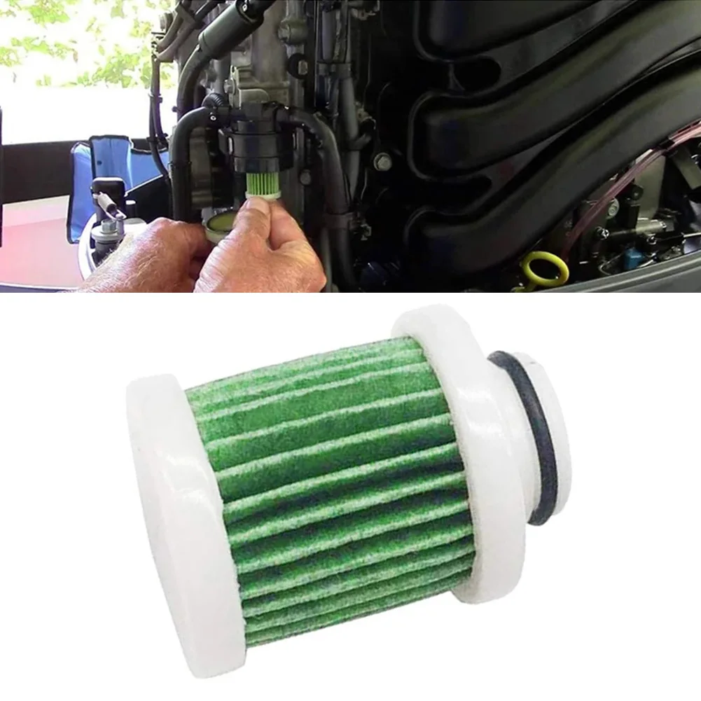 Parts Fuel Filter Outboard Replacement 2.6cm Outer Dia 6D8-WS24A-00 ABS Accessories Fittings For 40-115hp Green