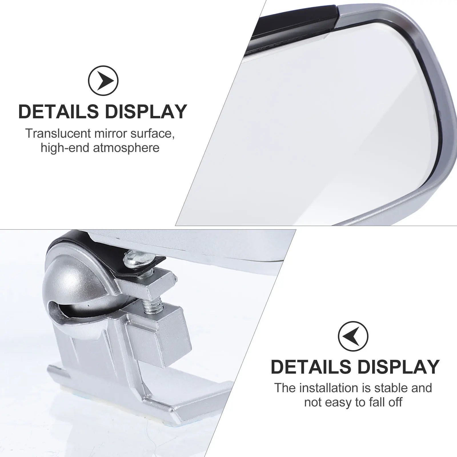 

1Pcs Interior Mirror for Quality Durable Stable Installation Enhances Driving Safety Comfort Car Rear View