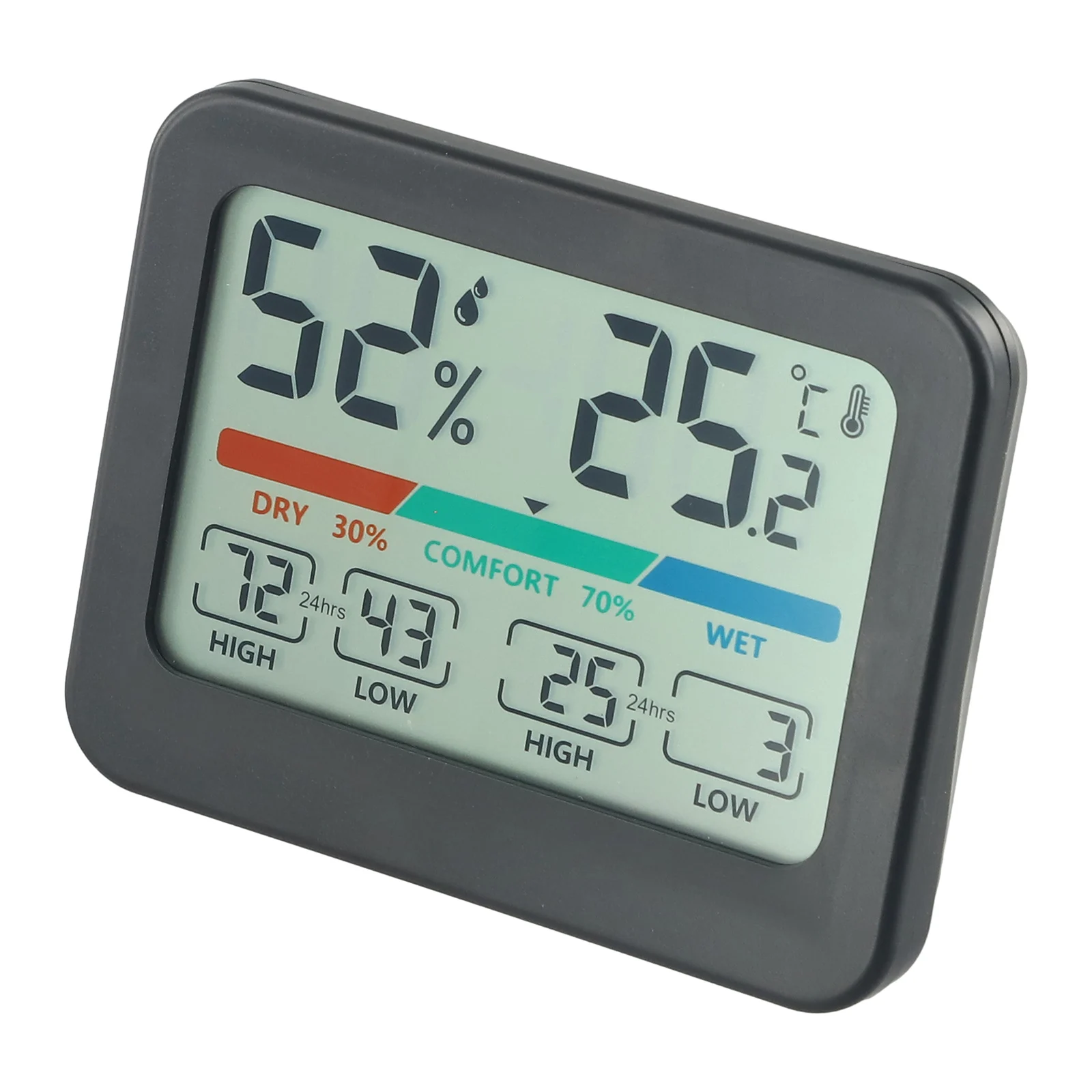 Digital Indoor Thermometer and Humidity Monitor for Home Accurate Temperature and Humidity Refresh Every 10 Seconds