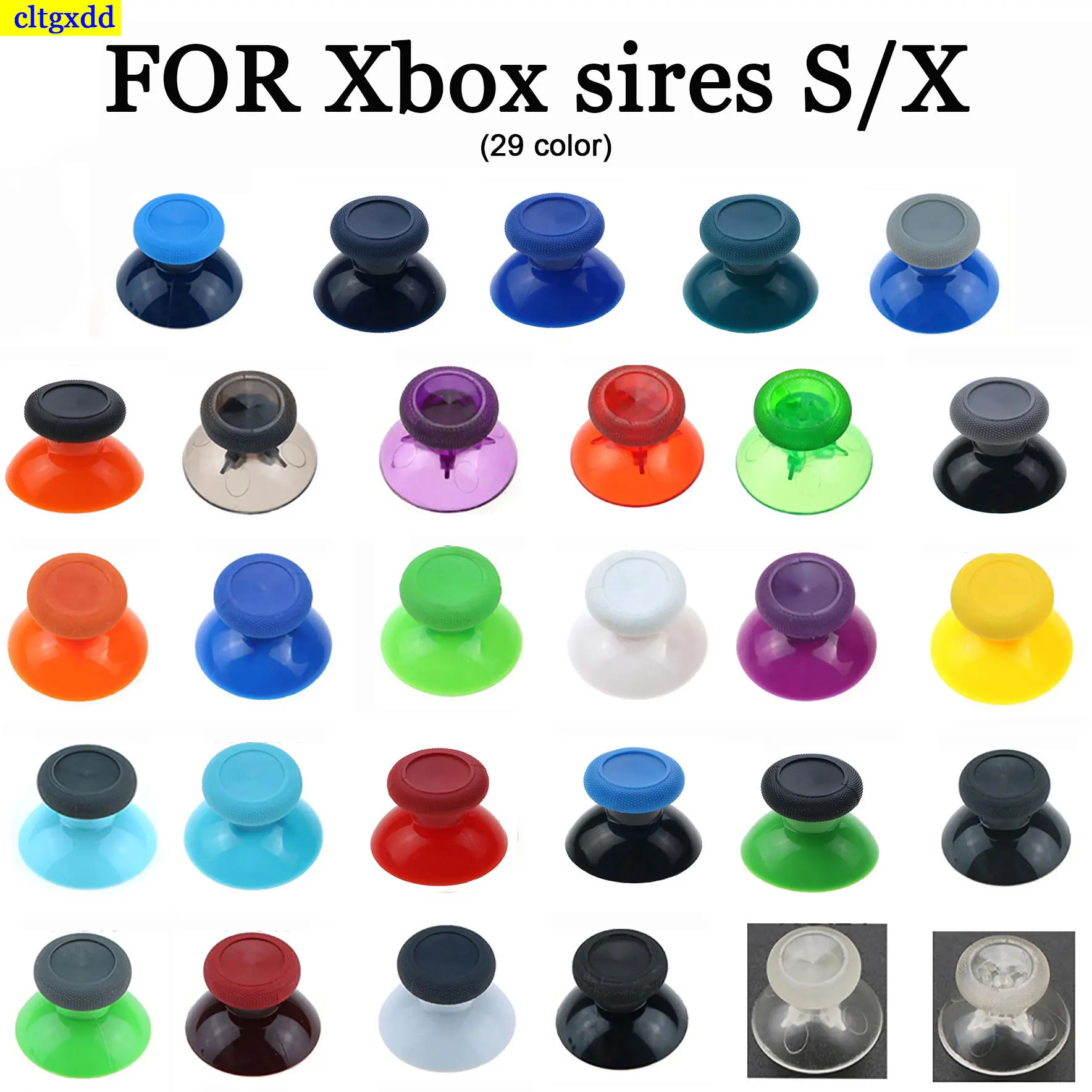 

2Pcs 3D Analog Joystick Replacement thumb Stick grips Cap Cover Buttons For Microsoft XBOX ONE X S Controller Thumbsticks Cover