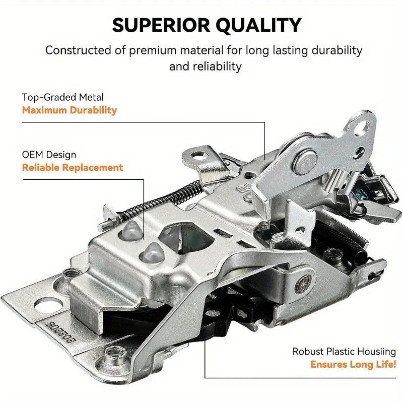 مشغل قفل الباب الأمامي الأيمن 940-103 (16631626) لسيارة تشيفي أسترو/سترة وجي إم سي C1500/C2500/K1500/يوكون #3
