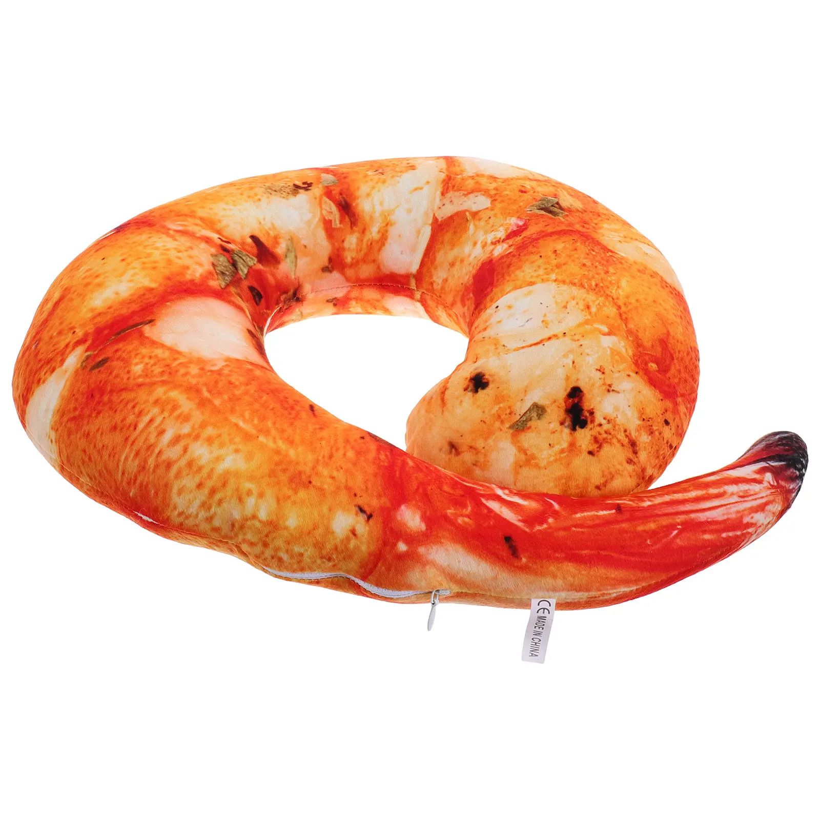 

Realistic Shrimp Pillow Soft Comfortable Neck Cushion Funny Simulation Food Pillow Creative Home Decor Cushion