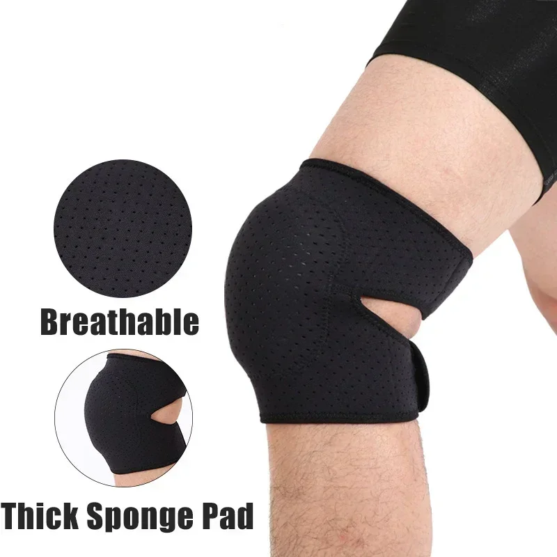 

1Pcs Indoor Fitness Sport Knee Pads Dance Yoga Anti-Collision Let Basketball Soccer Sleeves Hunting Accessories Tactical Gear