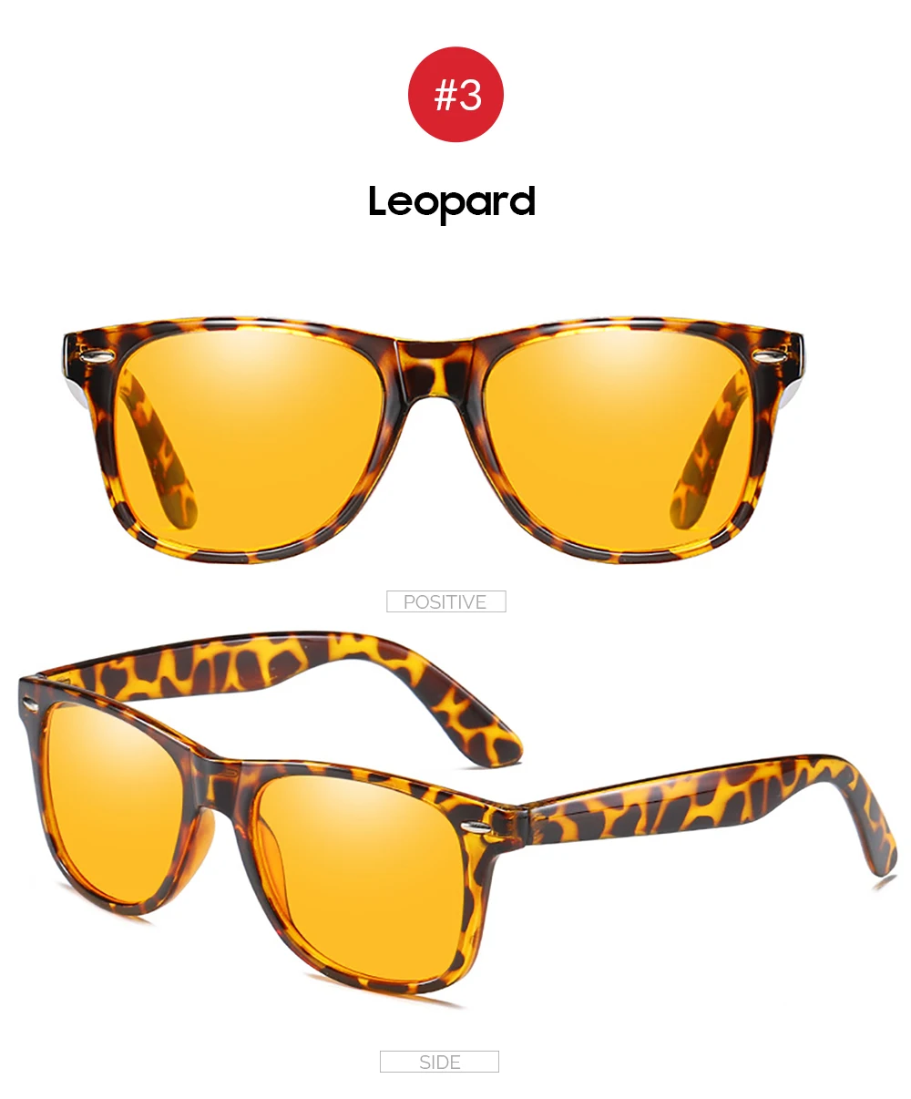 VIVIBEE Nachtsichtbrille mit Blaulichtfilter für Männer, Eckige Computerbrille, Gaming-Brille für Frauen, Orange Brillen – Detail 13