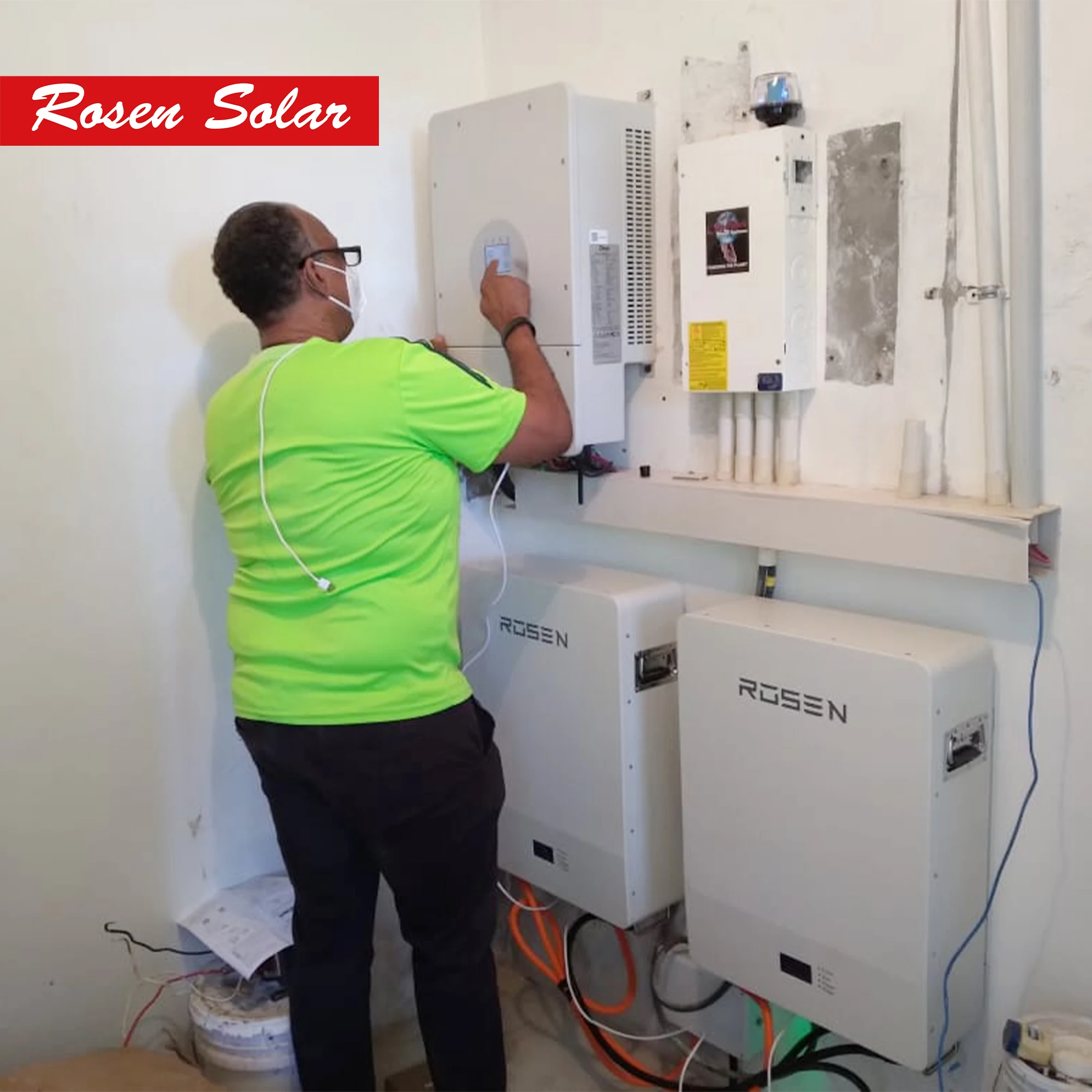 30kw Solar Power System Generator Hybrid System 30kw 30kwh Energy System for Home Off Grid House