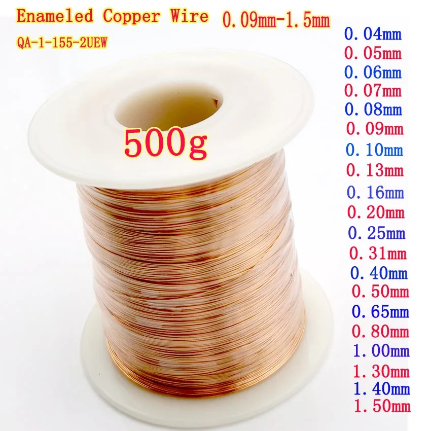 

Coil Copper Wire0.1mm 0.2mm 0.3mm 0.4mm 0.5mm 0.6mm 0.7mm 0.8mm 1.20mmCable Copper Wire Magnet Wire Enameled Copper Winding Wire