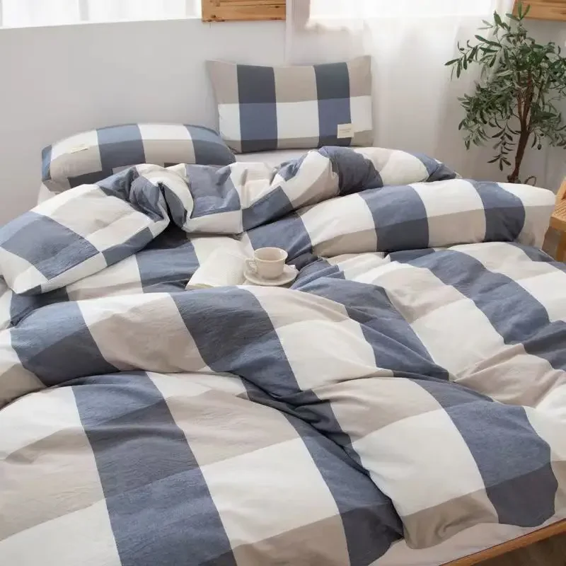 High End Bed Sheets Comfortable and Lightweight Duvet Cover Suitable for All Skin Types Male Female Students in All Seasons