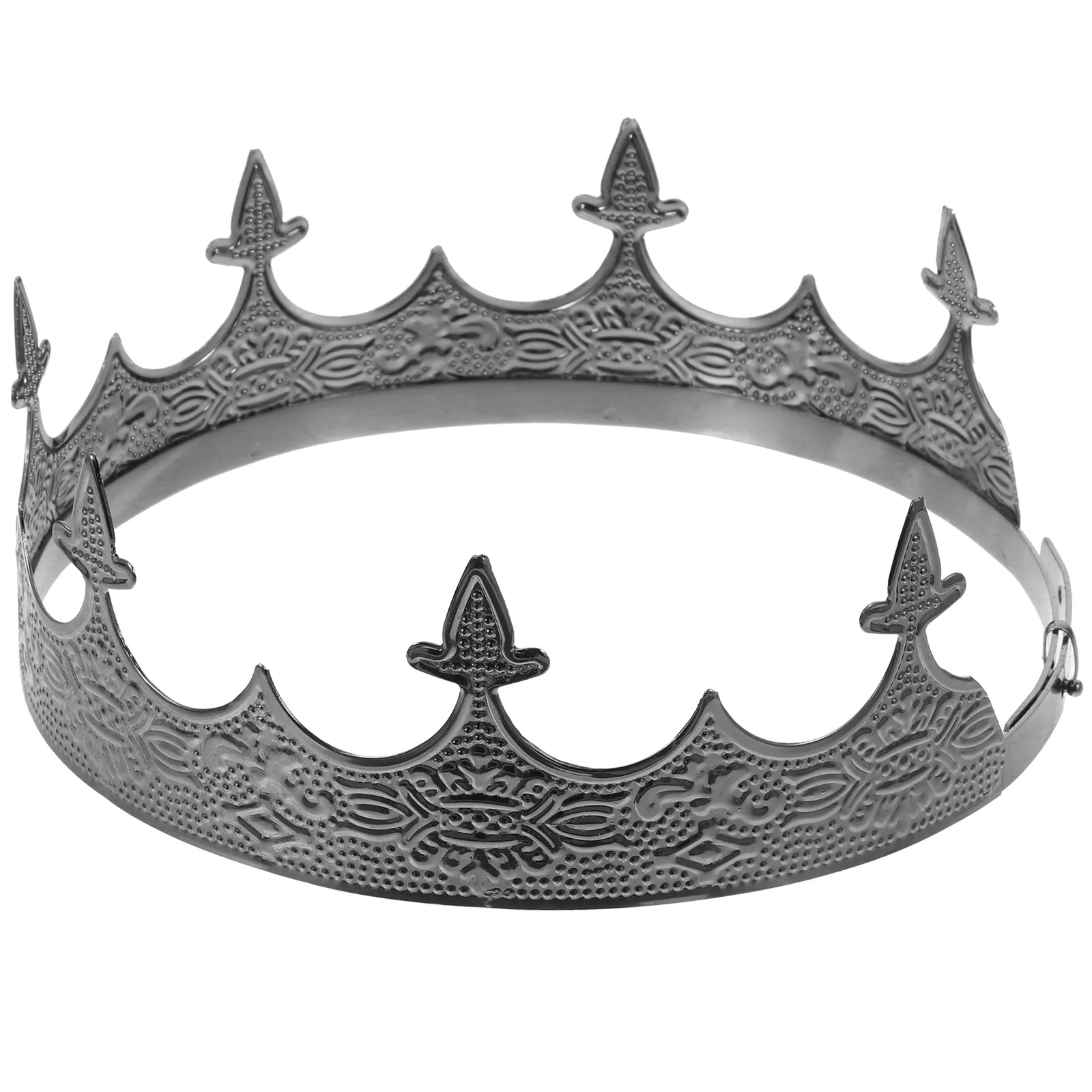 

Adjustable Metal for Men Gun Cosplay Costume Accessory Adult Retro Headband Decor Headdress Prom Wedding Stage Hair
