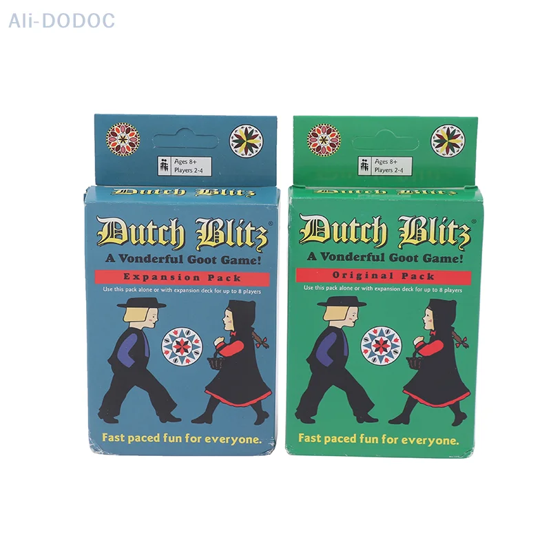 Dutch Blitz Original And Expansion Pack Set Card Game Great Family Game Dutch Blitz board game cards