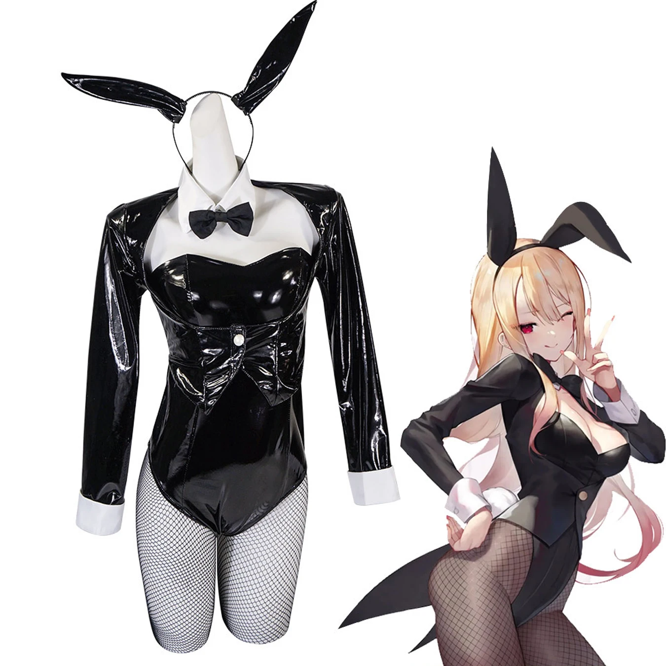 

Marin Kitagawa Bunny Girl Cosplay Sexy Suit My Dress-Up Darling Anime Costume