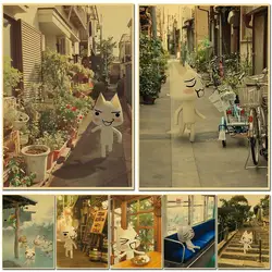 Inoue toro Cat 3D Poster Cute Wall Chart Prints Posters Home Living Bed Room Decor Bar Pictures Frameless Wall Painting