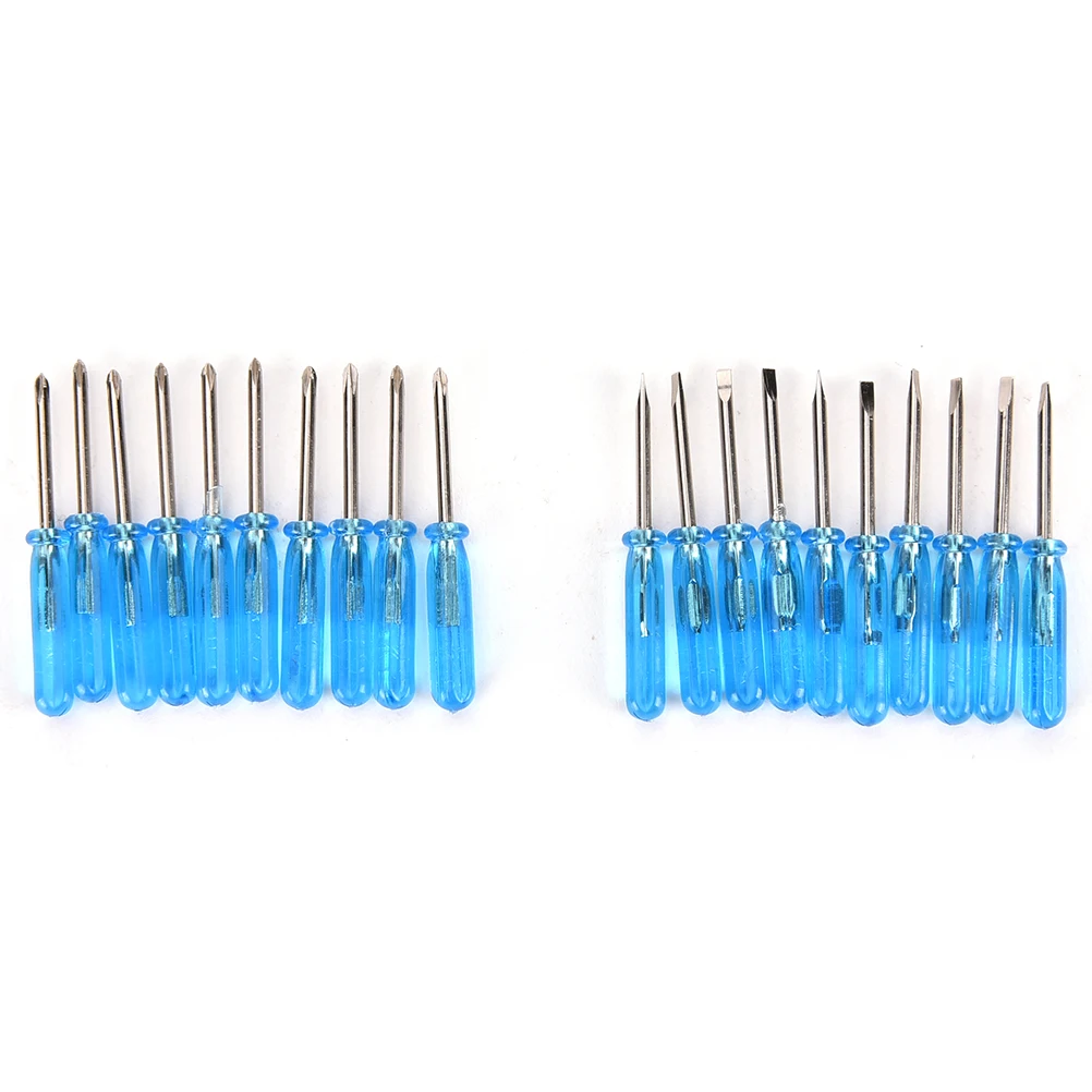10 Pcs/Set Screwdrivers 2mm Portable Screw Driver Repair Tool Phillips Slotted
