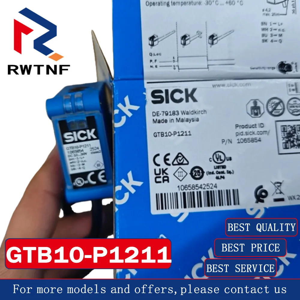 Gloednieuwe originele GTB10-P1211 SICK foto-elektrische sensor, 100% originele magazijnvoorraad