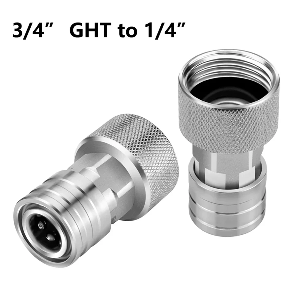 Quick Coupler 3 4 To 1 4 Adapter Exterior Wall Cleaning Transform Garden Hose Into Pressure Washer Cleaningadapter