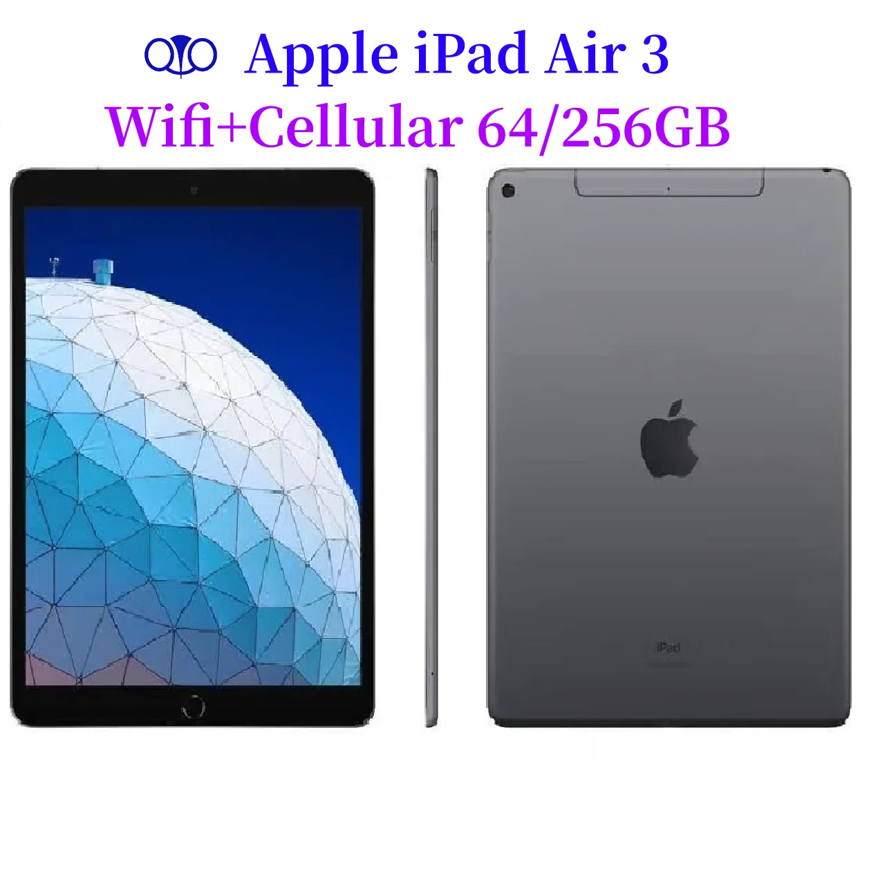 Разблокированный оригинальный Apple iPad Air 2019 10,5 дюйма iPad Air 3-го поколения Wi-Fi сотовый 64 256 ГБ 3 ГБ ОЗУ A12 Bionic 98% новый планшет ﻿