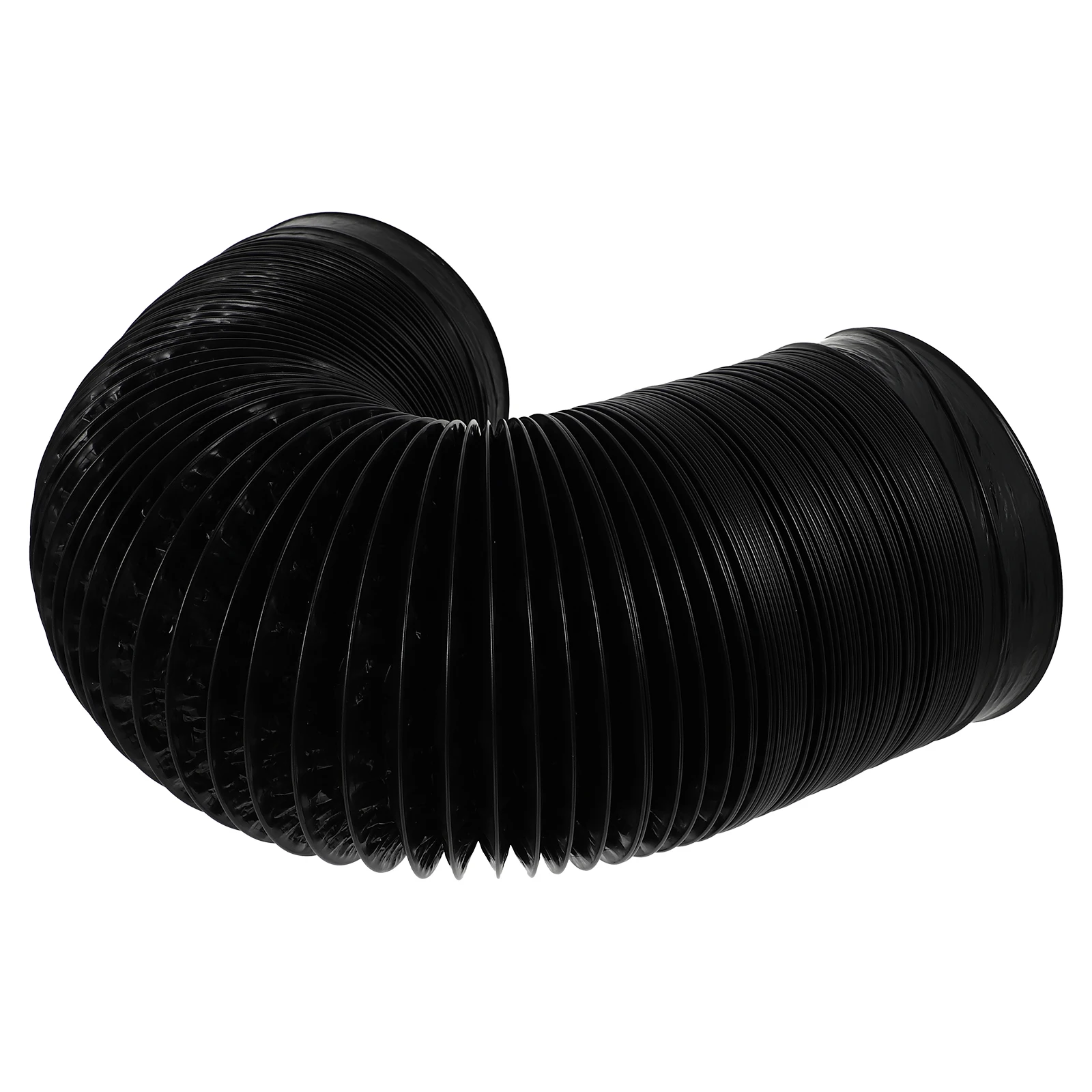 

Aluminium Foil Exhaust Pipe Ducting Hose Flexible Air Vent PVC Material Strong Durable Non Leaking Fits Range Hoods Office Home
