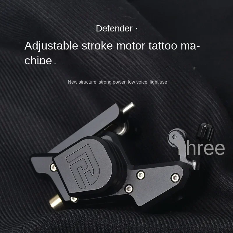 Defender Tattoo Motor Adjustable Stroke Mute Cutting Line Tattoo Integrated Tattoo Tool