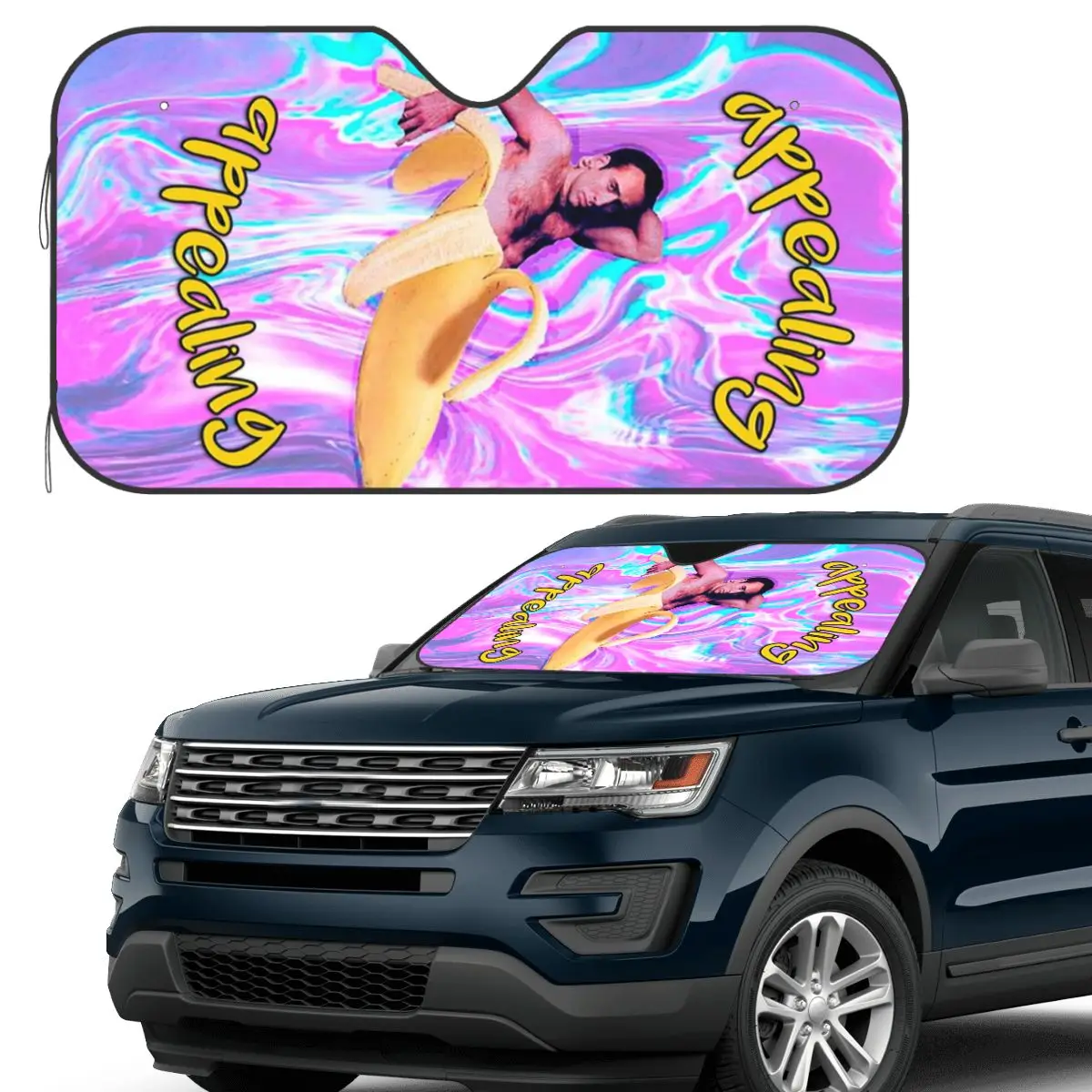 

Николас Кейдж Банан привлекательный солнцезащитный козырек лобовое стекло автомобиля переднее лобовое стекло окно солнцезащитный козырек аксессуары чехлы