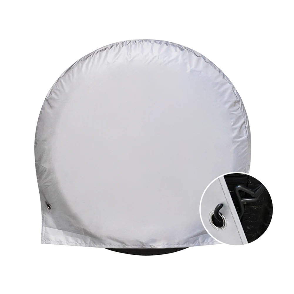 Protetor de roda automotiva resistente a uv capa de roda de carro proteção solar capa de pneu automático para sol chuva neve proteção de pneus