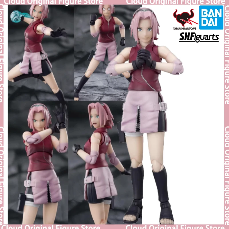 

В наличии 100% оригинал Bandai Soul SHF Наруто Сакура Чун без наследия Содирования Сердце Модель Коллекция Кукла Игрушка в подарок