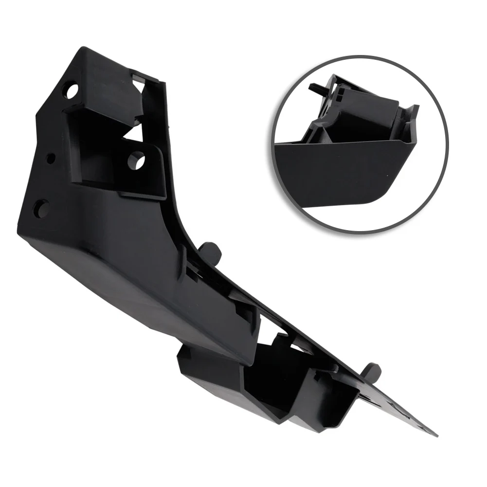 

For BMW X3 2004-2010 Left Bumper Bracket Black Left Side Bumper Bracket Bumper Easy Installation High-strength Construction