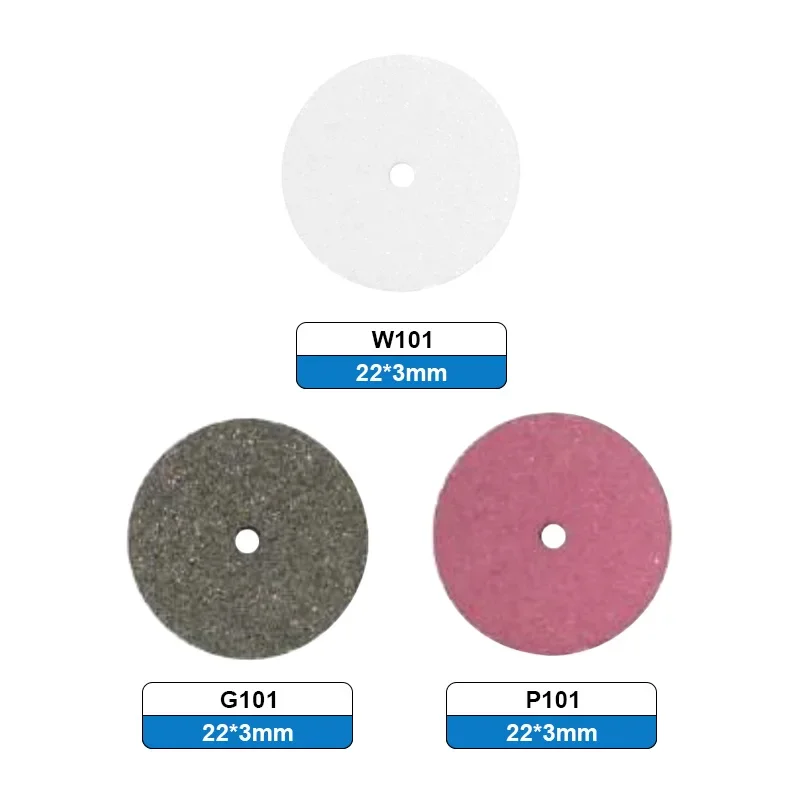50pcs/set Stone Discs Dental Polishing Wheels Burs 2mm Thickness Rotary Polisher Tool Dental Instrument
