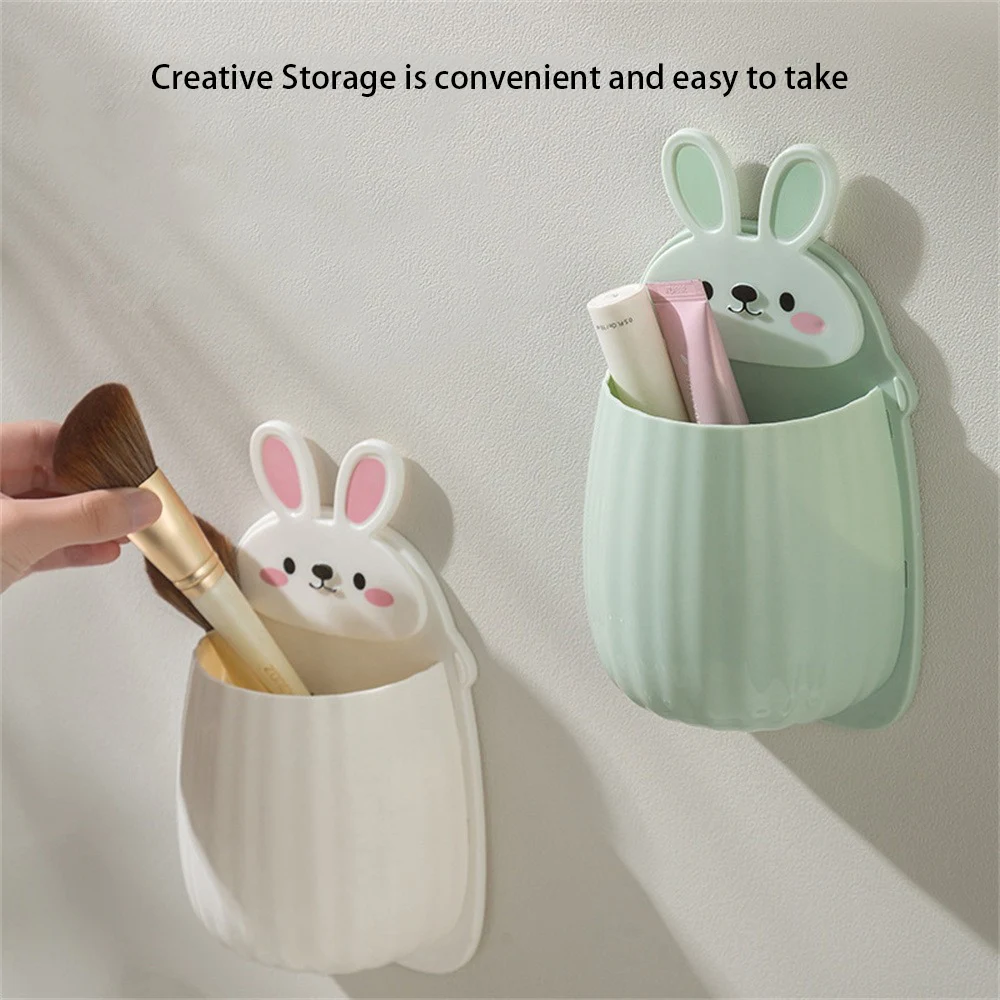 Storage Box No Height Limit Drain Hole Design No Punching Cute Pet Home Storage Storage Rack Durable Higher Load Multipurpose