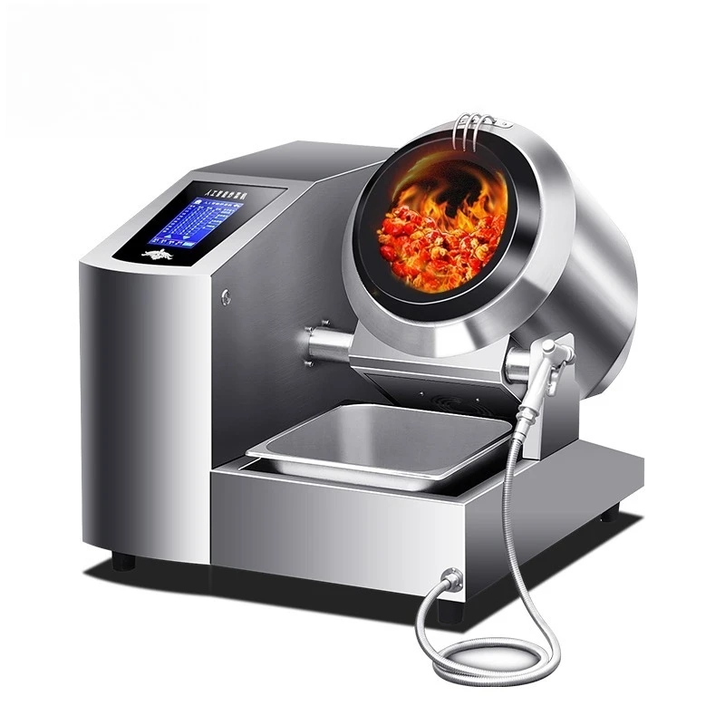 Commercial Custom 5000W Multifunction Intelligent Stir Fry Machine Automatic Fanlai Cooking Machine