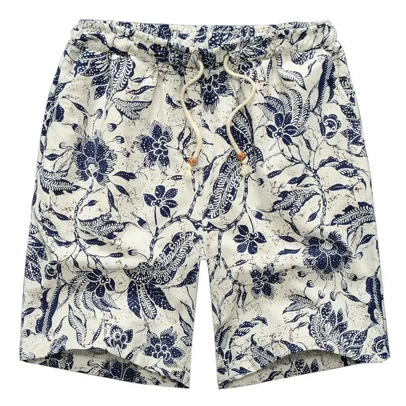 Heren Shorts Casual Shorts Mannen Trekkoord Gedrukt Mannelijke 2019 Streetwear Zomer Mode Mannen Shorts Katoen Strand