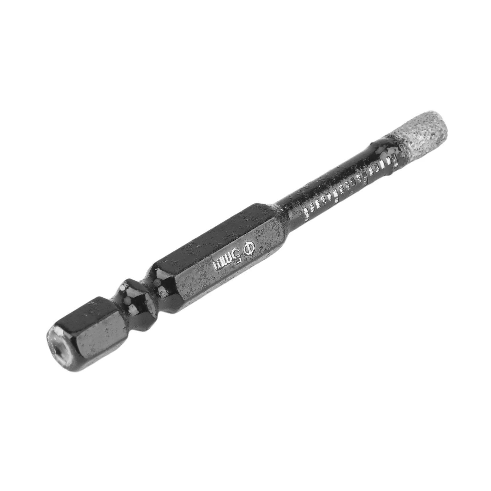 セラミックタイル,大理石,花崗岩,5mm, 2個用の六角形のシャンクを備えたクイックチェンジダイヤモンドドリルビット