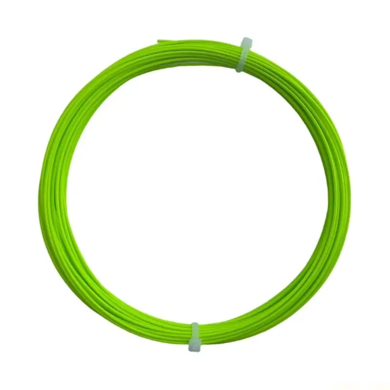 U2JB 1.25mm Tennis Racquet String Polyester Badminton Tennis Racket Bat String Tenis Training Sport Playing String Enduring